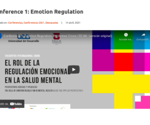 Imagem da notícia : Encontro Internacional de Regulação Emocional em Saúde Mental